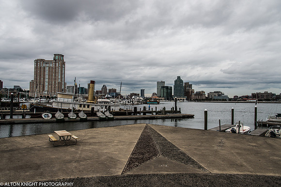 View of Inner Harbor from BMI