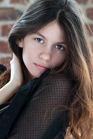 Nia in Window Light